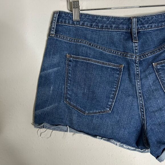 Universal Thread Button Fly Cut Off Jean Shorts Size 12 - Picture 6 of 12